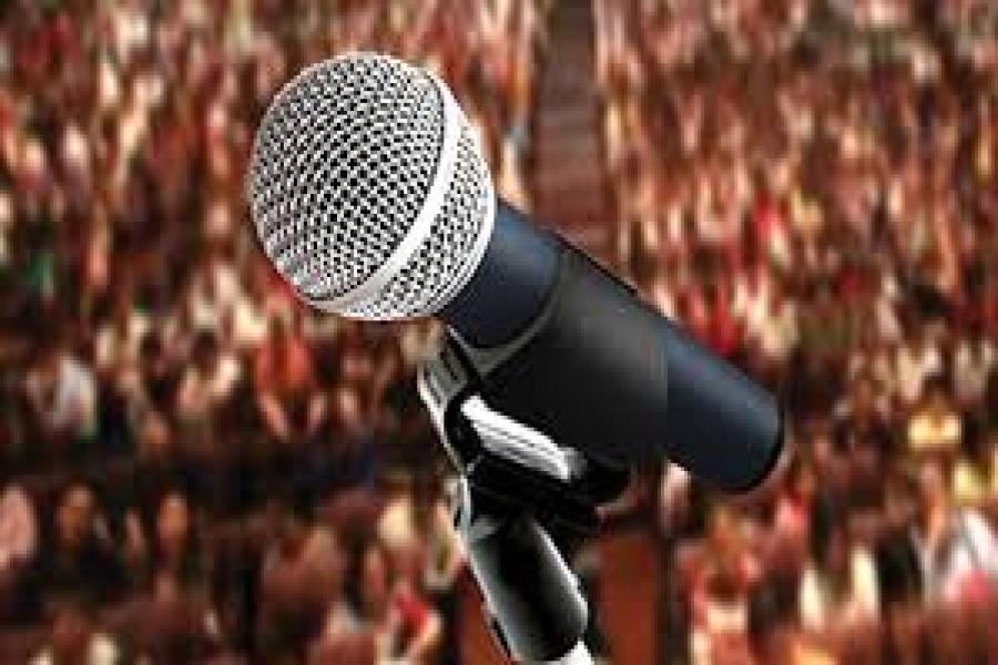 اطلاعیه . دریافت لوح تقدیر سخنرانی